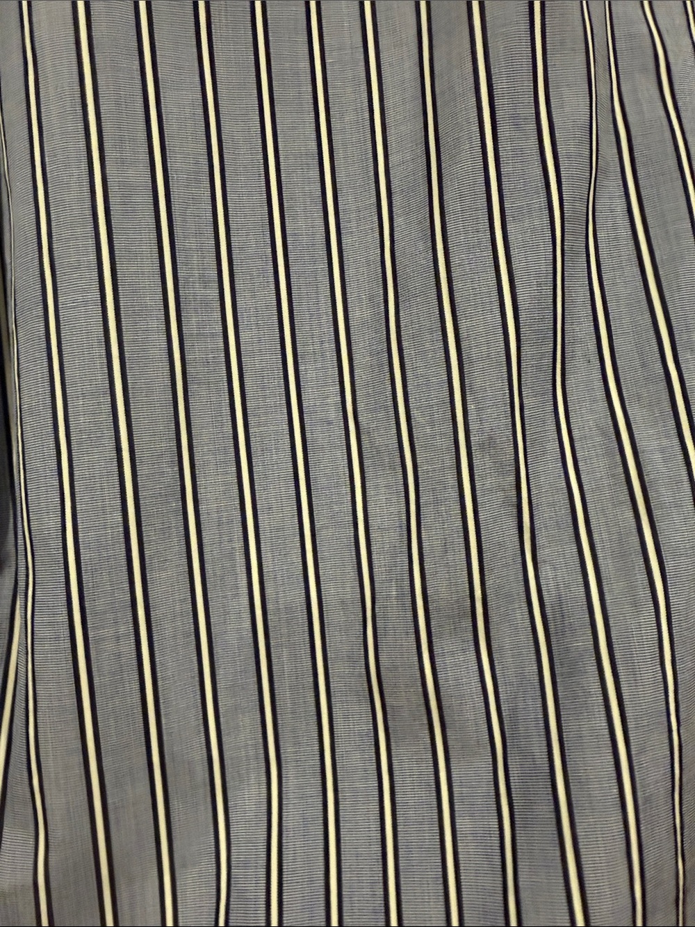 Frank & Eileen sylvio Light Blue and White Striped Button-Down Shirt medium - Picture 7 of 7